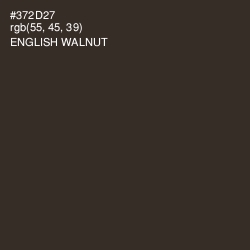 #372D27 - English Walnut Color Image